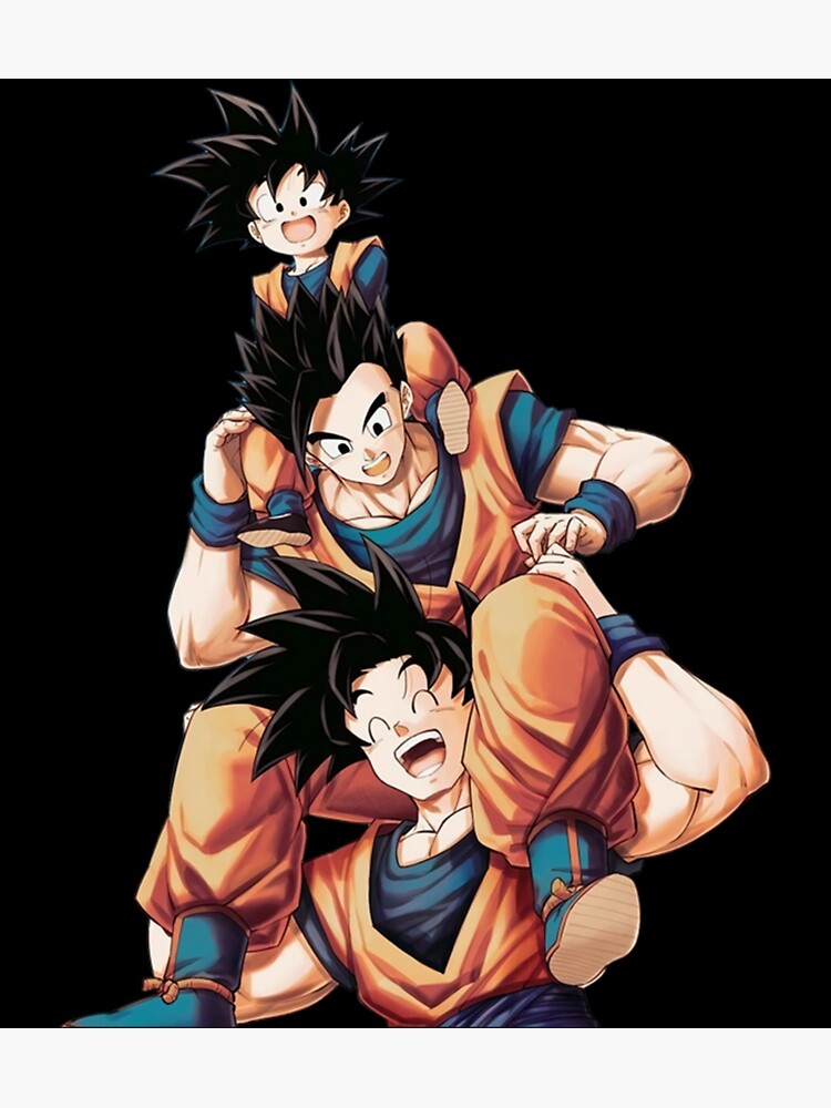 D R A G O N Ball Z San G O K U San Gohan San Goten Classic T Shirt