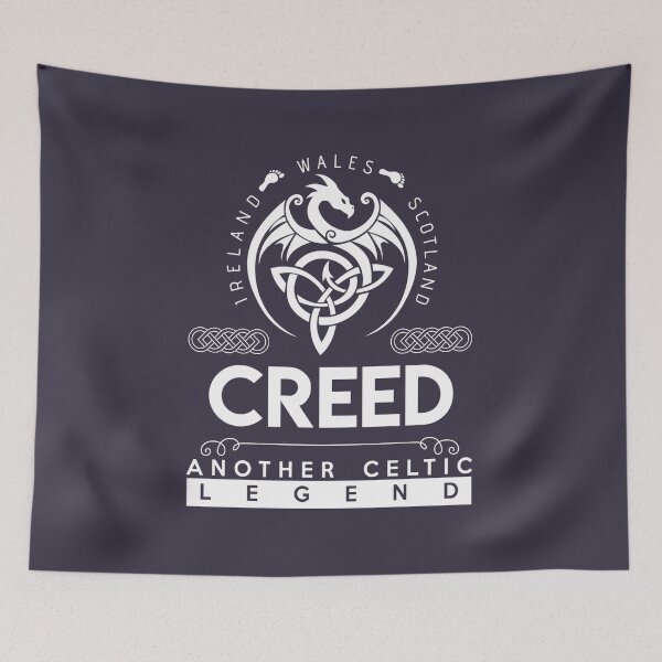 Item preview, Assassins Live An Idyllic Open World Creed Name - Another Celtic Legend Creed Dragon Gift It designed and sold by RobinMarkHolmes.