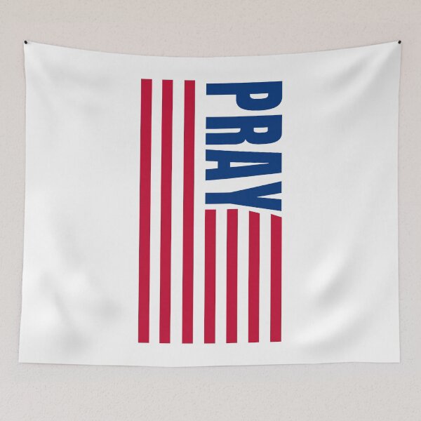 Item preview, The Prayer Flag National vertical  designed and sold by KingsManKind.