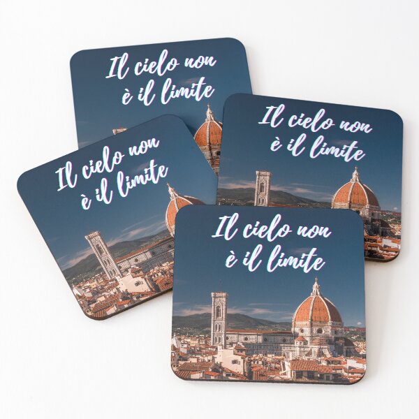 Item preview, Sky is not the limit - popular Italian quotes theme gifts  designed and sold by RebelliousRosee.