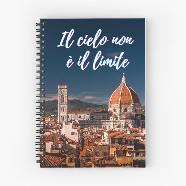 Item preview, Sky is not the limit - popular Italian quotes theme gifts  designed and sold by RebelliousRosee.