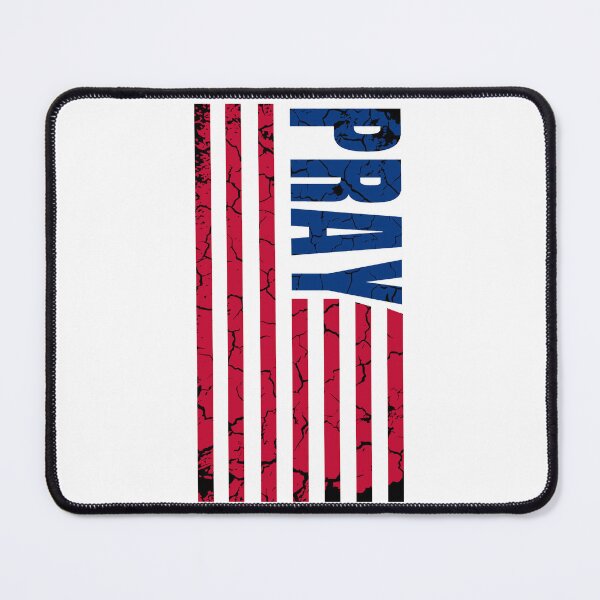 Item preview, The Prayer Flag National vertical distressed  designed and sold by KingsManKind.
