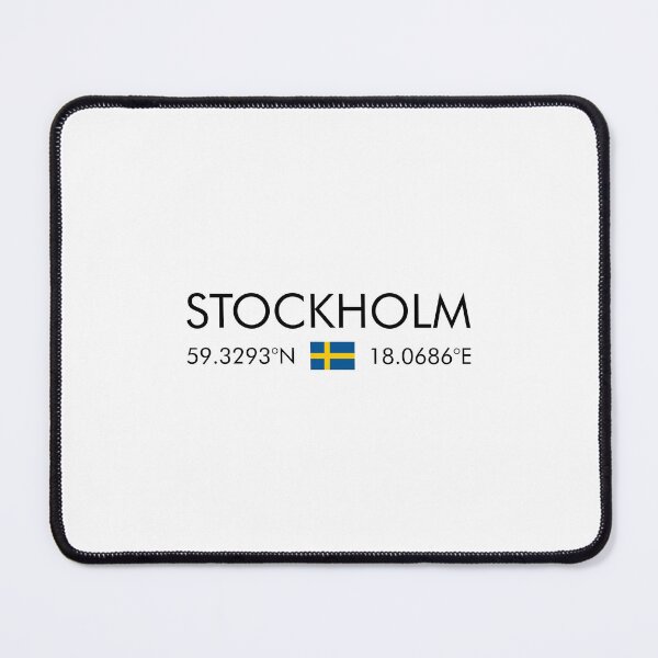 Item preview, Sweden - Stockholm City Coordinates designed and sold by n0madd.