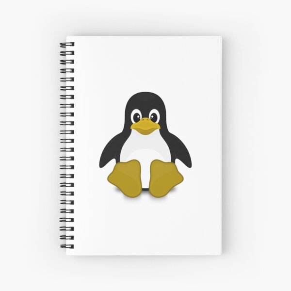 Tux Linux Spiral Notebook