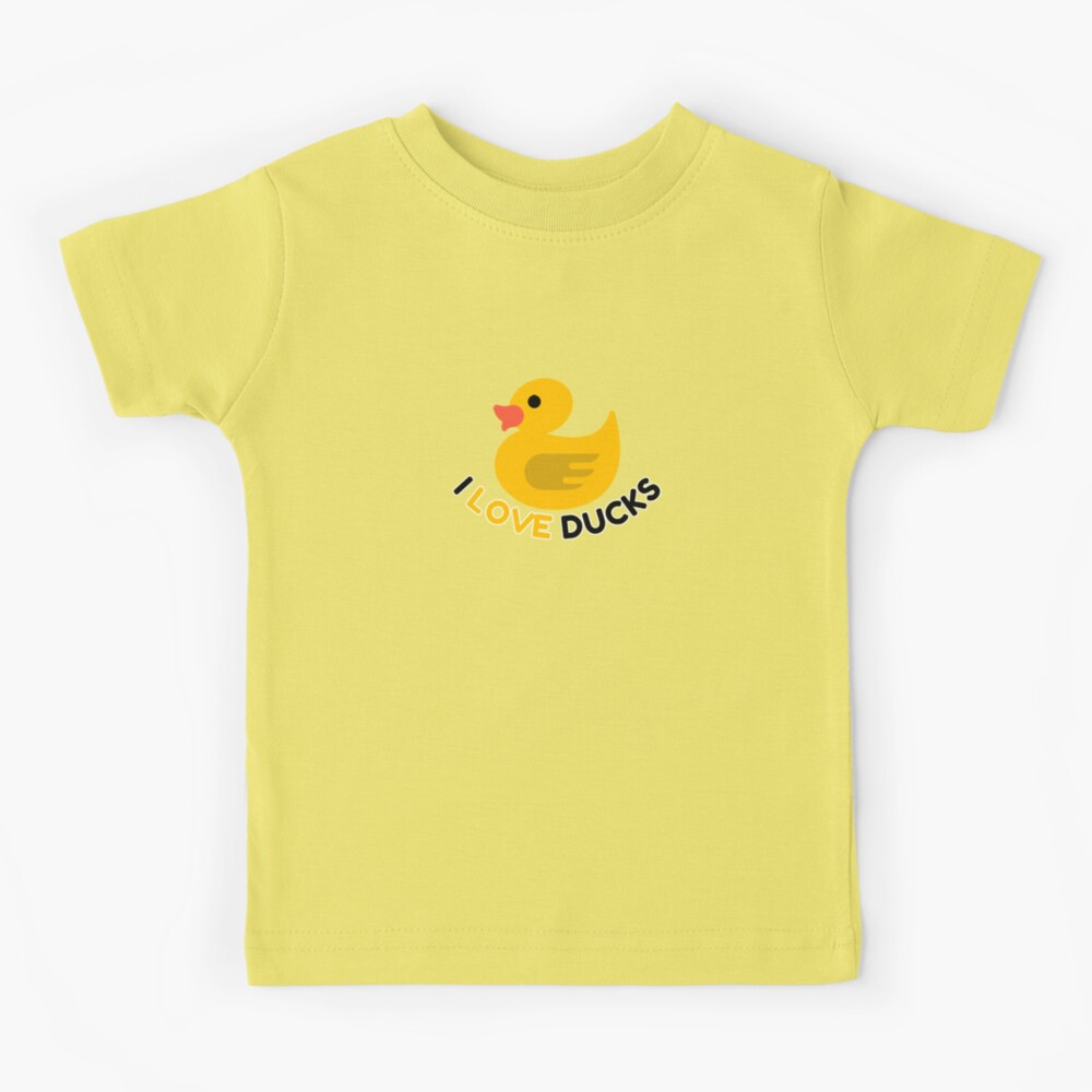 Lover, T-Shirt for Duck Ducks, More by Quotes Love I Redbubble Kids Duckling\