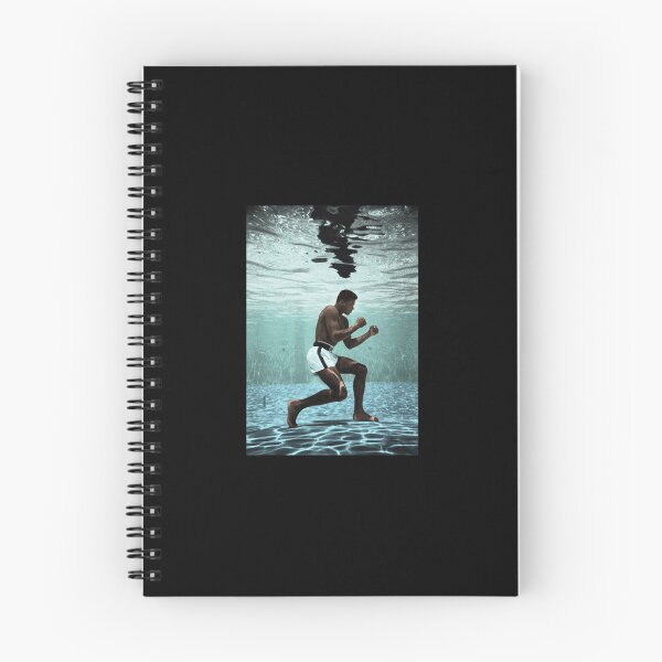 Item preview, Muhammad Ali Underwater Poster Muhammad Ali Essential E designed and sold by kimbeltzsve.