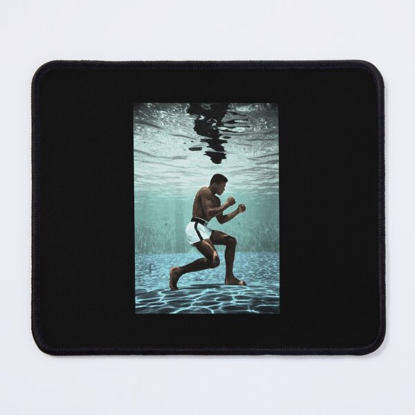 Item preview, Muhammad Ali Underwater Poster Muhammad Ali Essential E designed and sold by kimbeltzsve.