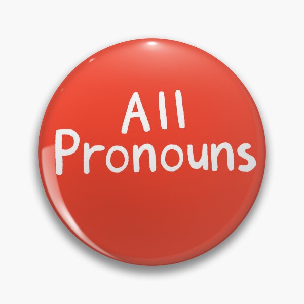 Item preview, Red All Pronouns (White Text) designed and sold by Smoltsuki.