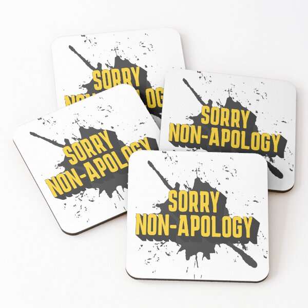 Item preview, SORRY NON-APPOLOGY designed and sold by SAFREN.