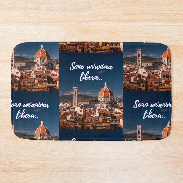 Item preview, I am a free soul - popular Italian quotes theme gifts  designed and sold by RebelliousRosee.