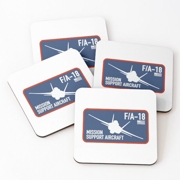 Item preview, F/A-18 Hornet - Mission Support Aircraft Patch designed and sold by StrongVlad.