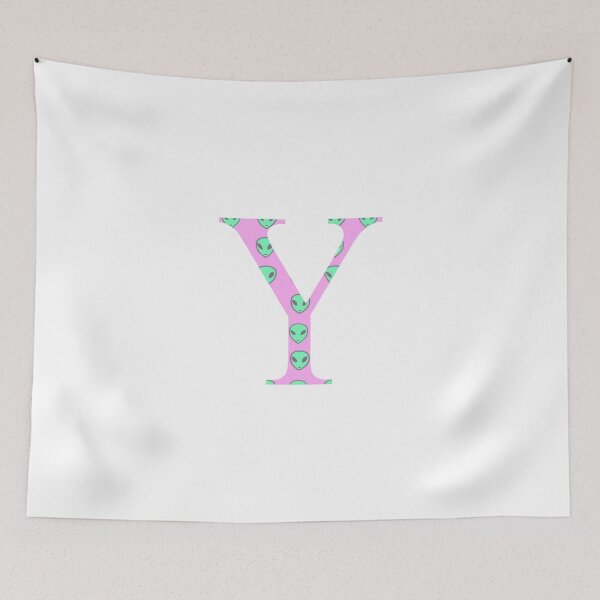 Item preview, Upsilon Y Alien Pattern Greek Sorority designed and sold by greekgoddess.