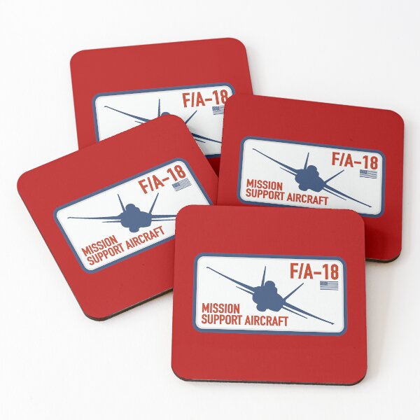 Item preview, F/A-18 Hornet - Mission Support Aircraft Patch designed and sold by StrongVlad.