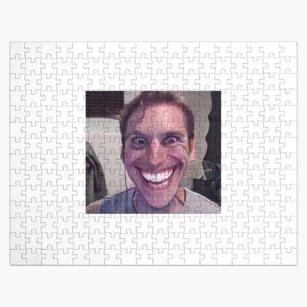 Jigsaw Puzzles 1000 Pieces,Irritating Troll Face Man with Cynical