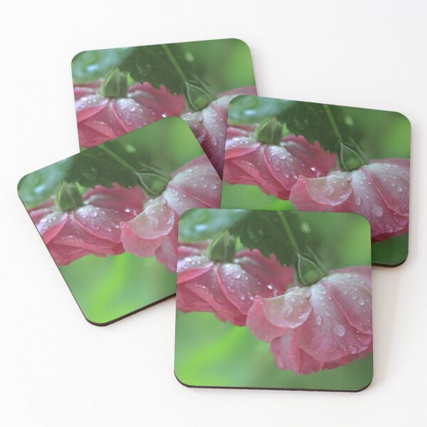 Item preview, Pink roses in summer garden designed and sold by olena2552.