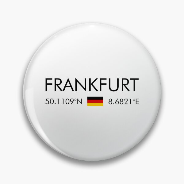 Item preview, Germany - Frankfurt City Coordinates designed and sold by n0madd.