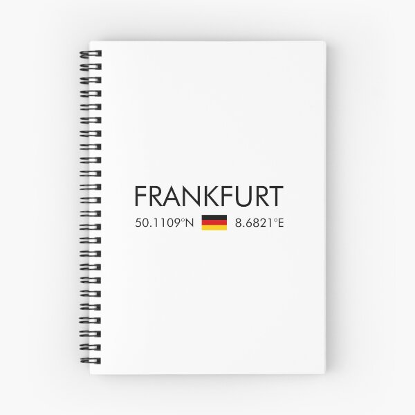 Item preview, Germany - Frankfurt City Coordinates designed and sold by n0madd.