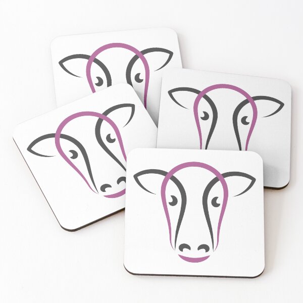 Item preview, funny cow animal head design designed and sold by RizovArt.