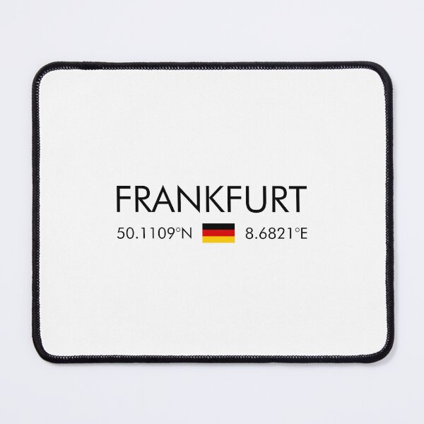 Item preview, Germany - Frankfurt City Coordinates designed and sold by n0madd.