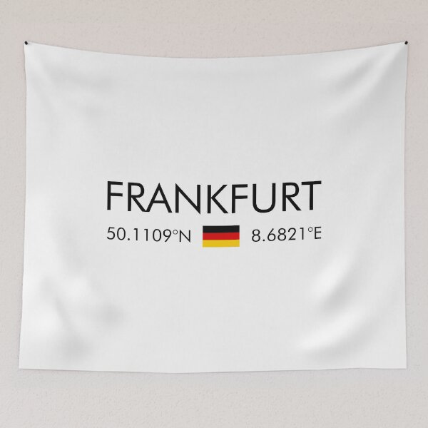 Item preview, Germany - Frankfurt City Coordinates designed and sold by n0madd.