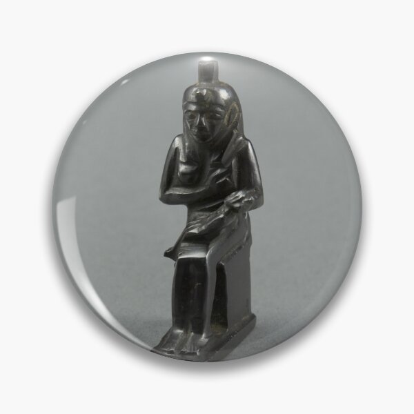 Item preview, Ancient Egypt - Amulet of the Goddess Isis Nursing the God Horus - BigArt designed and sold by BigArt.