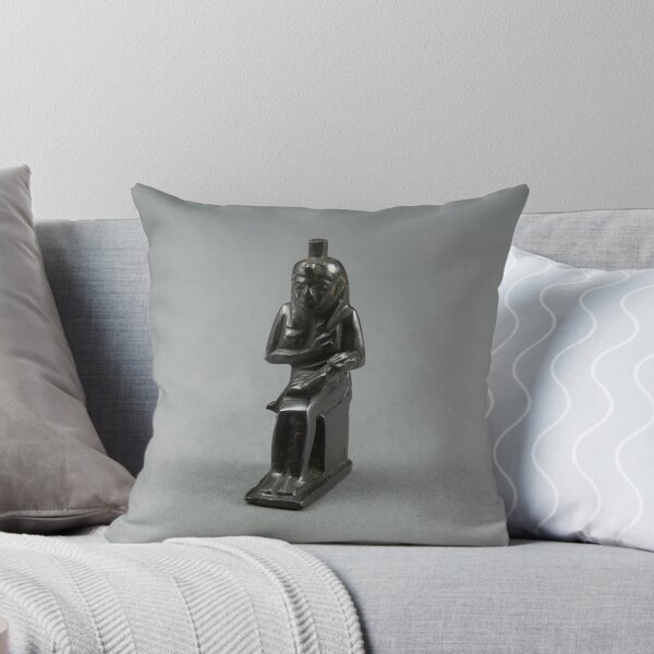 Item preview, Ancient Egypt - Amulet of the Goddess Isis Nursing the God Horus - BigArt designed and sold by BigArt.