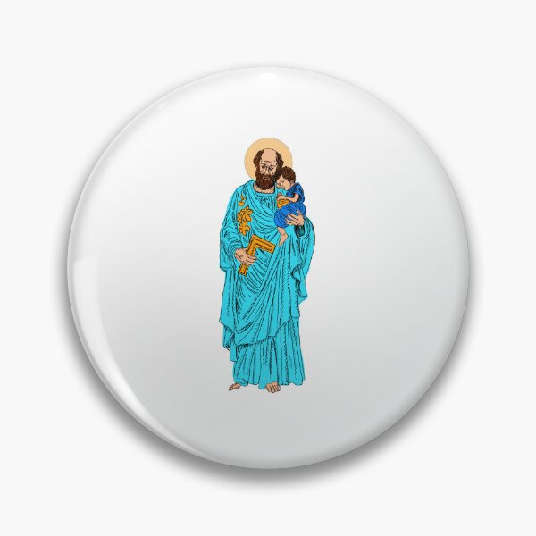 Item preview,  Saint Joseph holding Infant Jesus in his arms artwork  designed and sold by KARTICK DUTTA.