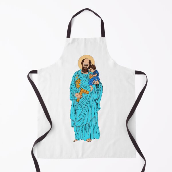 Item preview,  Saint Joseph holding Infant Jesus in his arms artwork  designed and sold by KARTICK DUTTA.