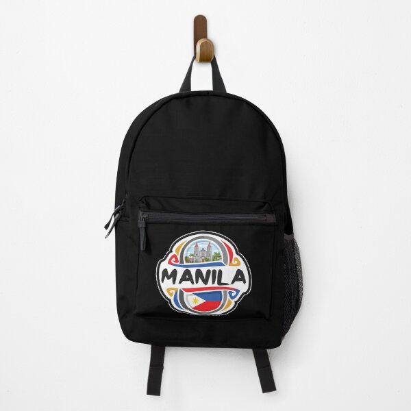 Item preview, Manila Philippines Flag Badge Travel Souvenir Stamp designed and sold by TeeHome.