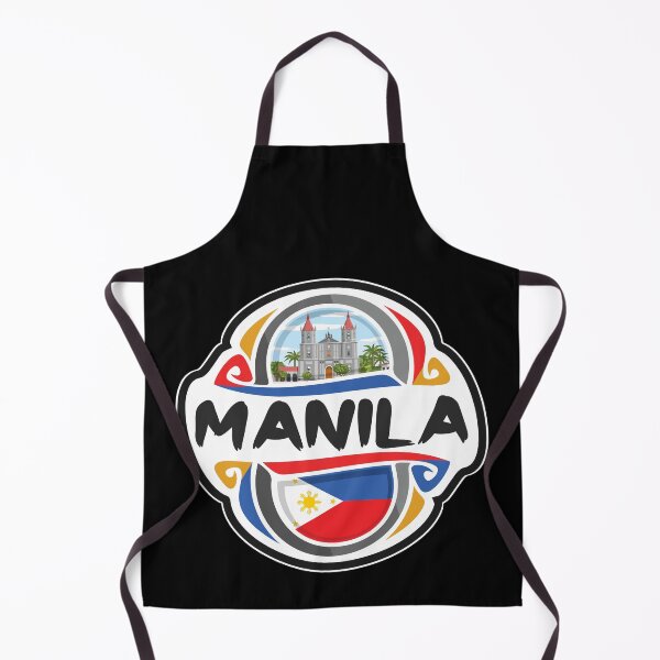 Item preview, Manila Philippines Flag Badge Travel Souvenir Stamp designed and sold by TeeHome.