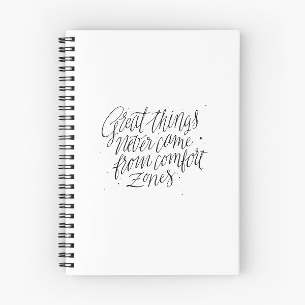 Item preview, Great Things Never Came From Comfort Zones designed and sold by Elena Shmidt.