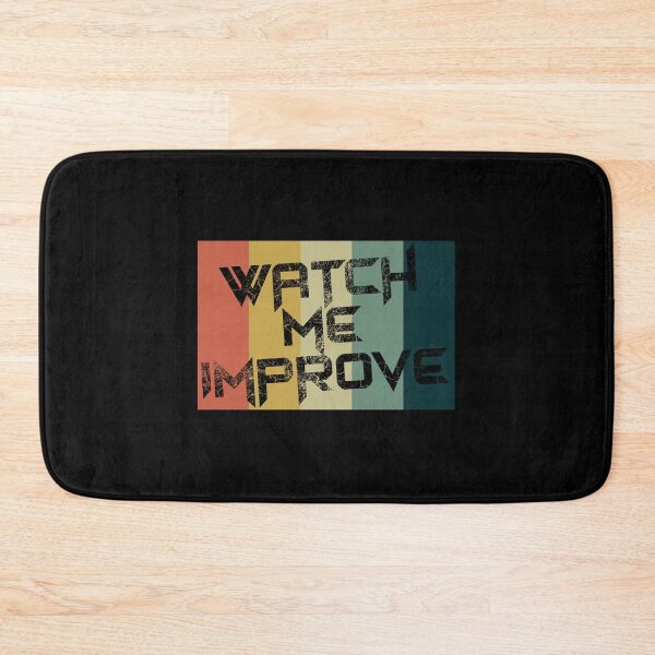 Item preview, Watch Me Improve Sticker designed and sold by addeoovrteqt.