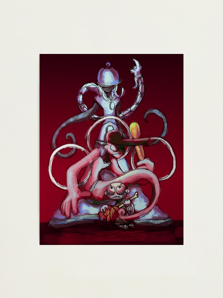 Alternate view of Ghosted/Battleface AU collaboration picture Photographic Print