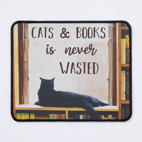 Item preview, Cats & Books designed and sold by mothis-shop.