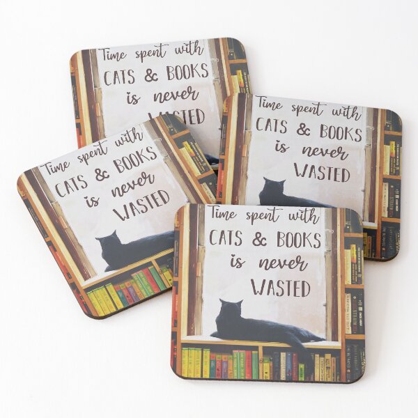 Item preview, Cats & Books designed and sold by mothis-shop.