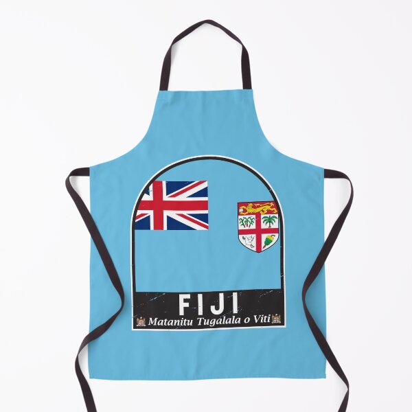 Item preview, Fiji Flag Emblem Distressed Vintage designed and sold by KrisSidDesigns.