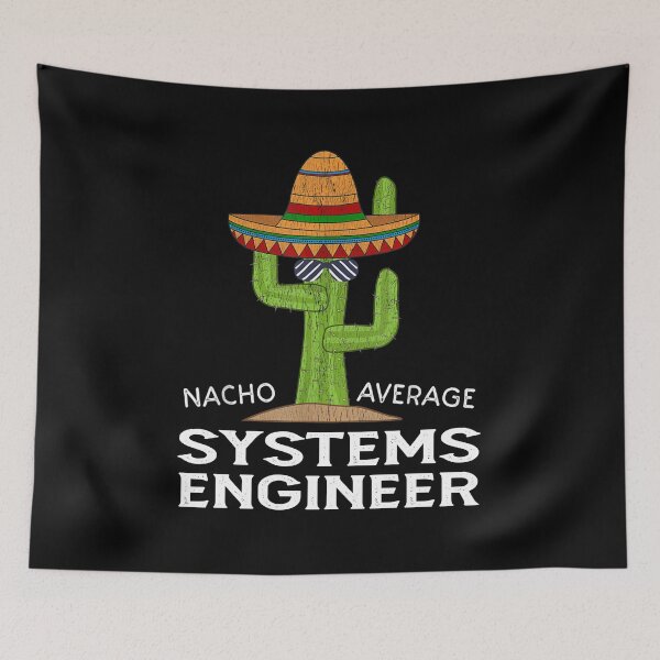 Item preview, Fun Funny systems engineer Humor Gifts, Funny Cactus illustration distressed Design Meme Saying systems engineer Dad Husband Christmas Fathers Day Gift designed and sold by xlnv.