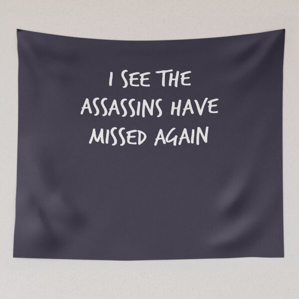 Item preview, Renaissance Assassin Descendant I See The Assassins Have Missed Again. Cute Gifts designed and sold by Jean076Susan.