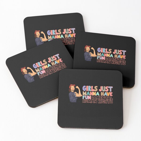 Item preview, Girls Just Wanna Have Fundamental Human Rights designed and sold by PolyPlay.