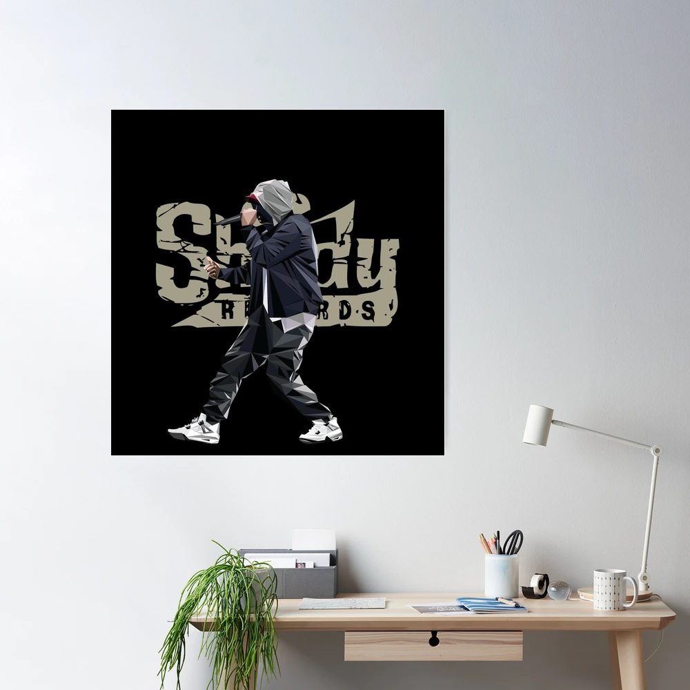 Generic Custom Canvas Wall Painting Eminem Poster Eminem Stickers Rap Slim  Shady Mural Hip Hop Wallpaper Cafe Bar Wall Decoration Canvas（ No Frame）