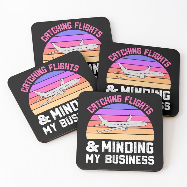 Item preview, Catching Flights And Minding My Business Vintage Distressed designed and sold by Nepaz-Designs.