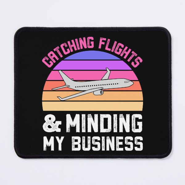 Item preview, Catching Flights And Minding My Business Vintage Distressed designed and sold by Nepaz-Designs.