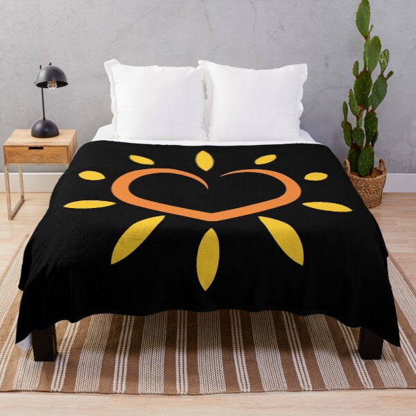 Item preview, heart shape sun illustration design designed and sold by RizovArt.