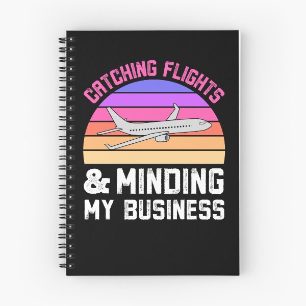 Item preview, Catching Flights And Minding My Business Vintage Distressed designed and sold by Nepaz-Designs.