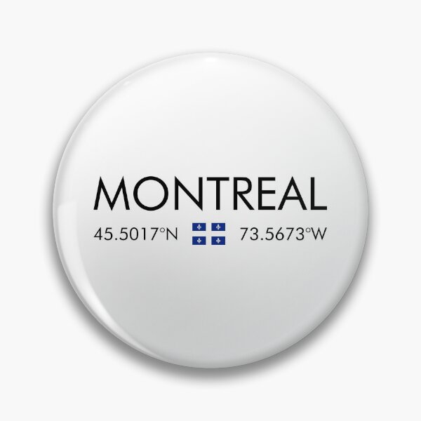 Item preview, Canada - Montreal City coordinates designed and sold by n0madd.