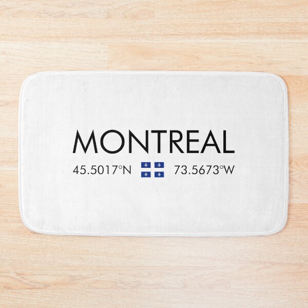 Item preview, Canada - Montreal City coordinates designed and sold by n0madd.