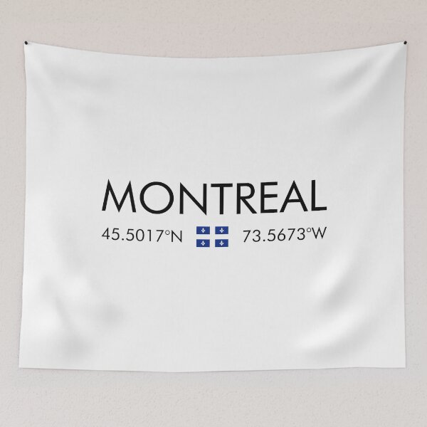 Item preview, Canada - Montreal City coordinates designed and sold by n0madd.
