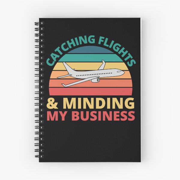 Item preview, Catching Flights And Minding My Business Vintage designed and sold by Nepaz-Designs.