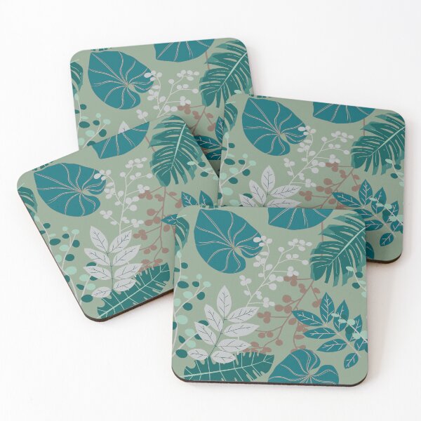 Item preview, Tropical Leaves - Earthy Colors designed and sold by Belcordi.