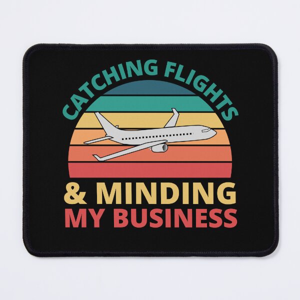 Item preview, Catching Flights And Minding My Business Vintage designed and sold by Nepaz-Designs.
